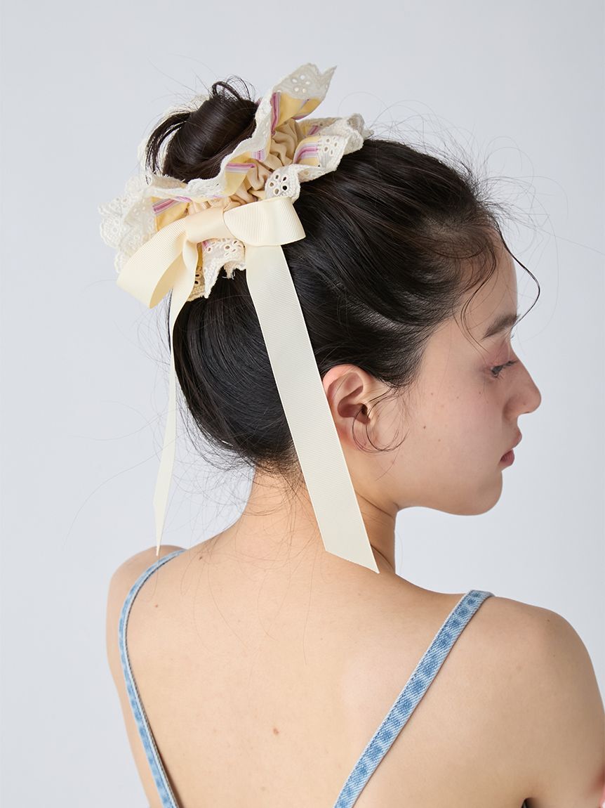 LILY BROWN「バリエーションリボンシュシュ」|ヘアバンド|