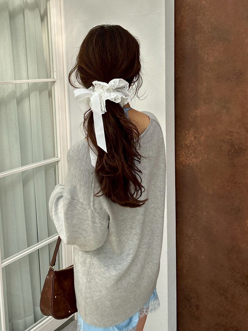 LILY BROWN「バリエーションリボンシュシュ」|ヘアバンド|