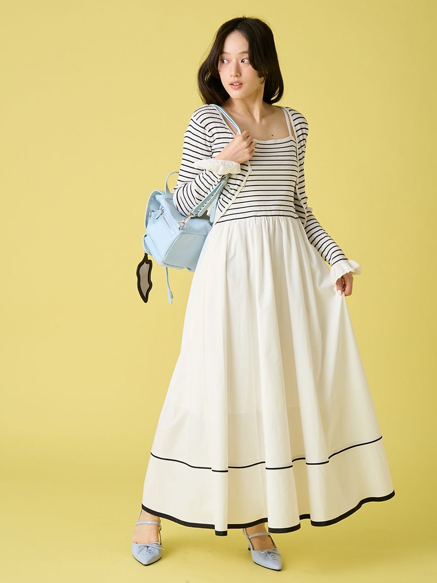 LILY BROWN「エンブロイダリーミラーチャーム」|キーケース|