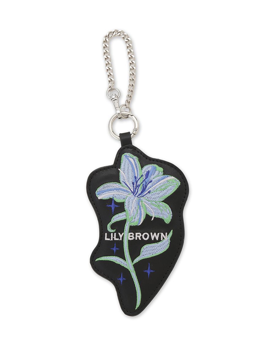 LILY BROWN「エンブロイダリーミラーチャーム」|キーケース|