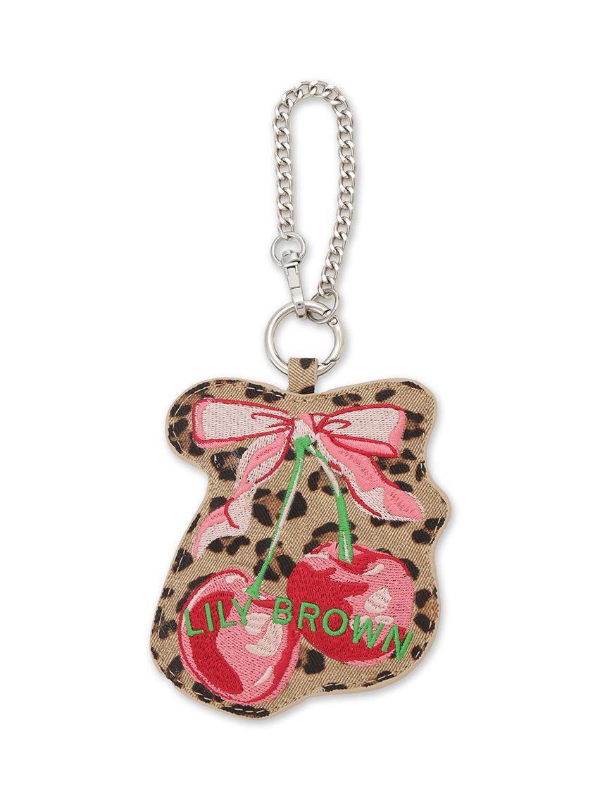 LILY BROWN「エンブロイダリーミラーチャーム」|キーケース|
