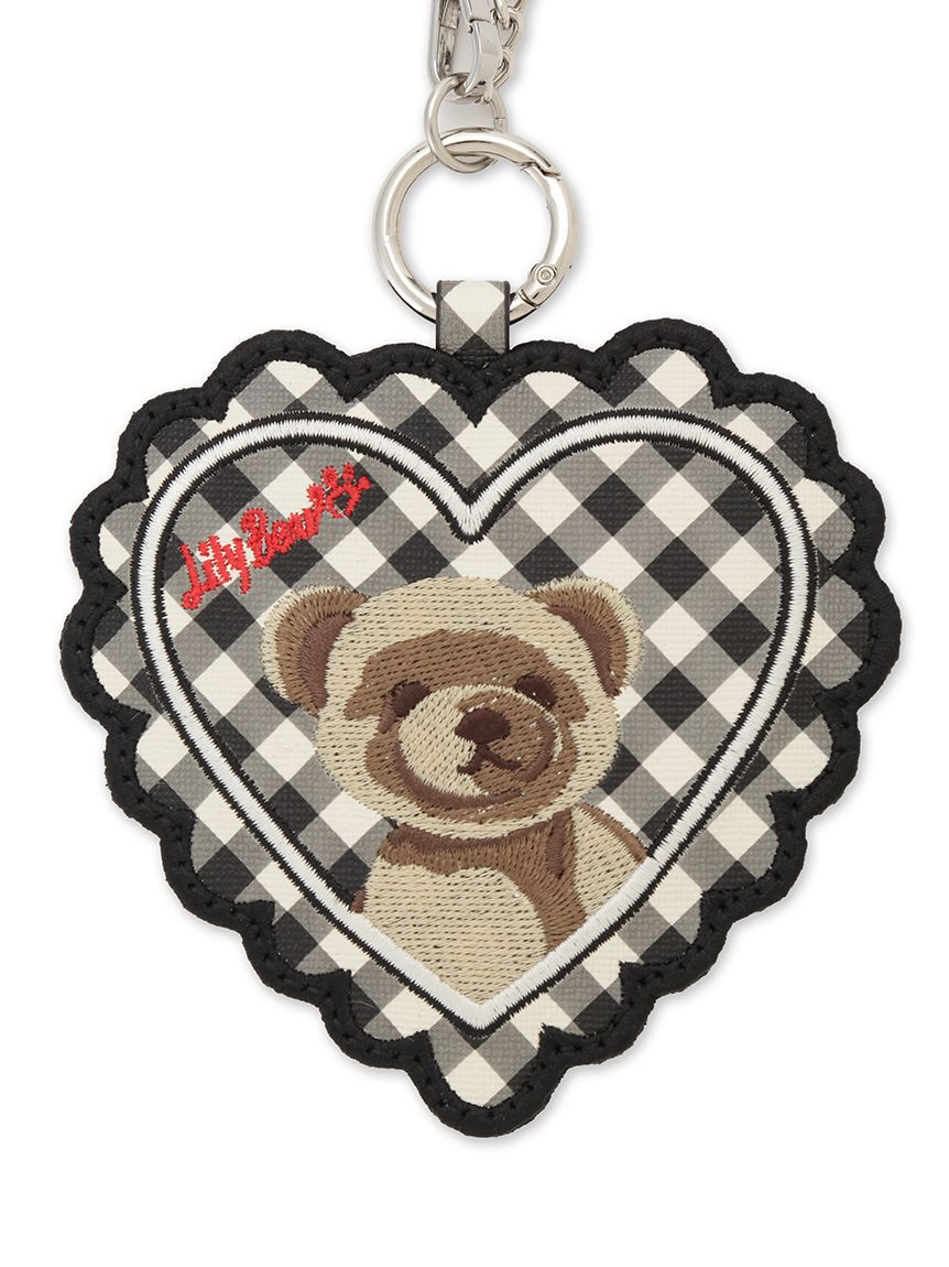 LILY BROWN「エンブロイダリーミラーチャーム」|キーケース|