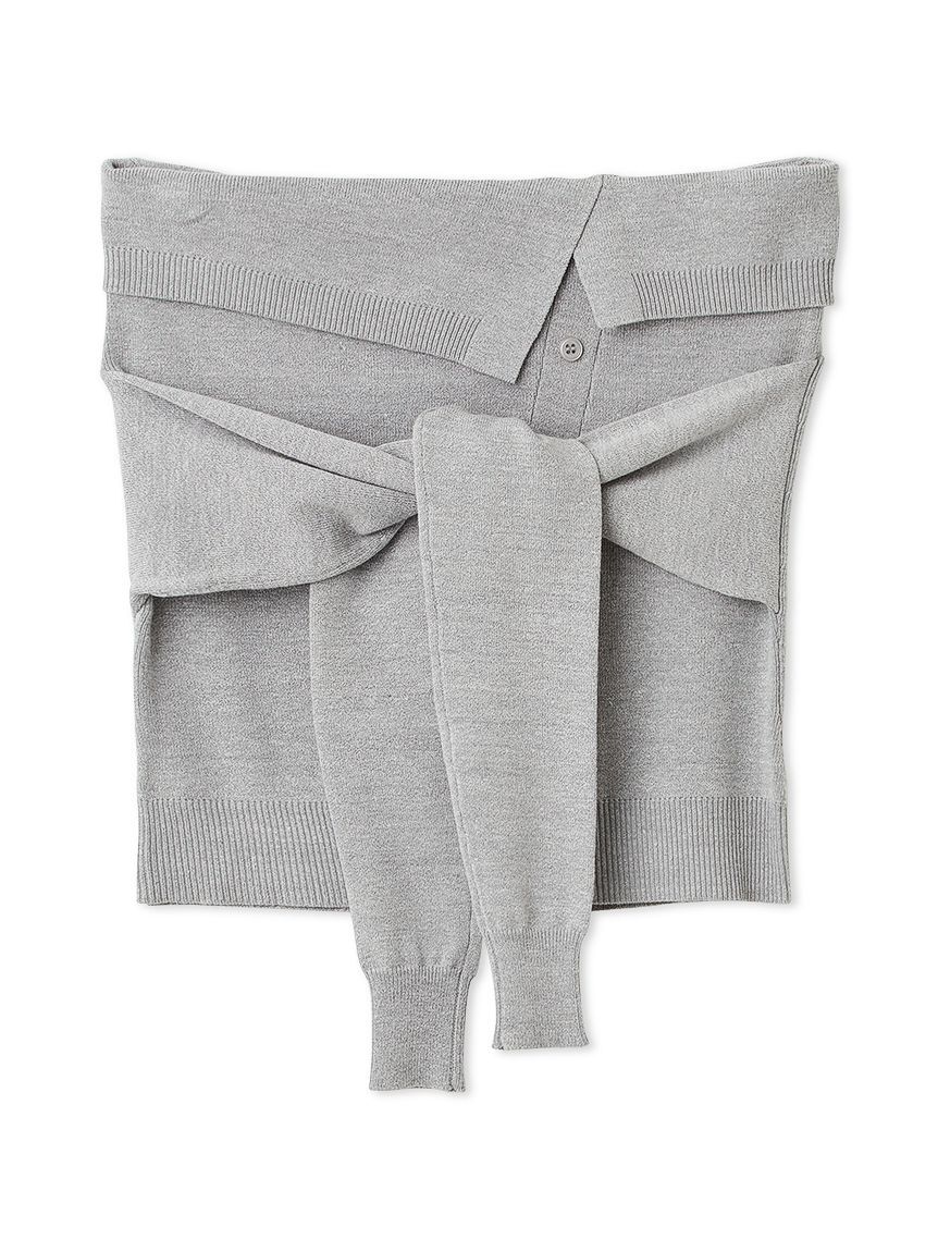 LILY BROWN「レイヤードニットベアトップ」|ニット・セーター|