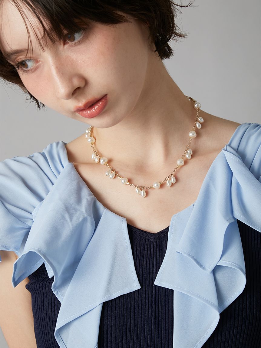 LILY BROWN「バリエーションパールネックレス」|ネックレス|