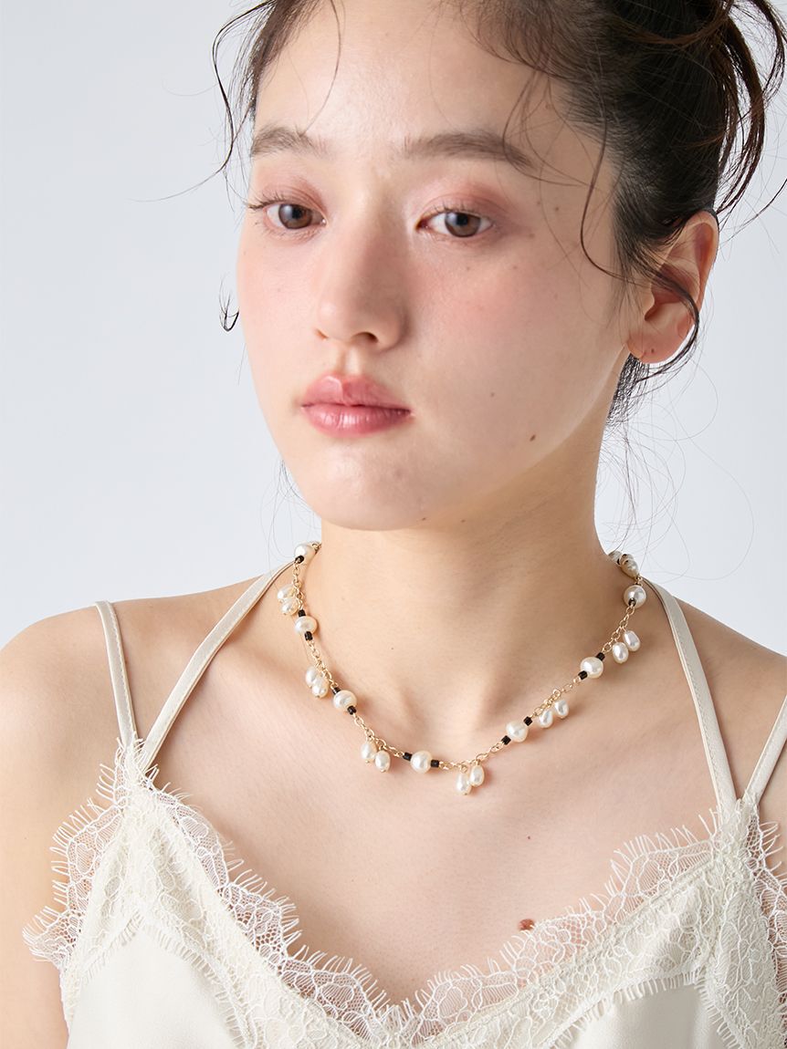 LILY BROWN「バリエーションパールネックレス」|ネックレス|