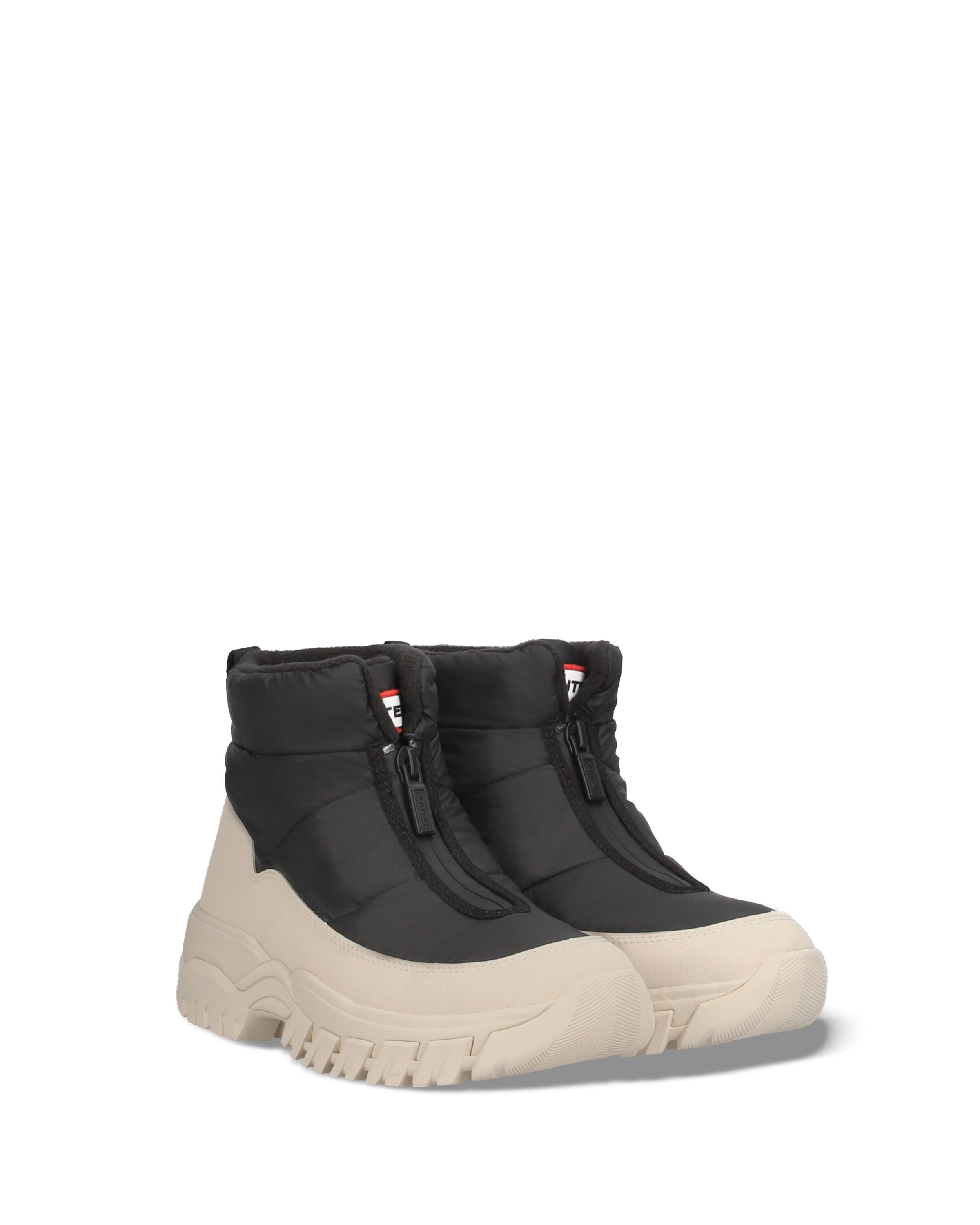 HUNTER「ユニセックス イントレピッド ワンダラー アンクル ジップ スノー ブーツ」|ショートブーツ|