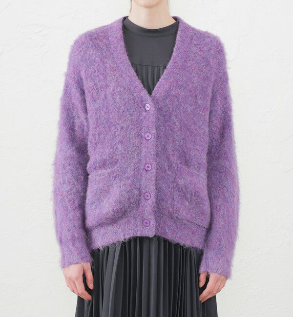 MACKINTOSH PHILOSOPHY「モヘヤシャギーカーディガン」|ニット・セーター|