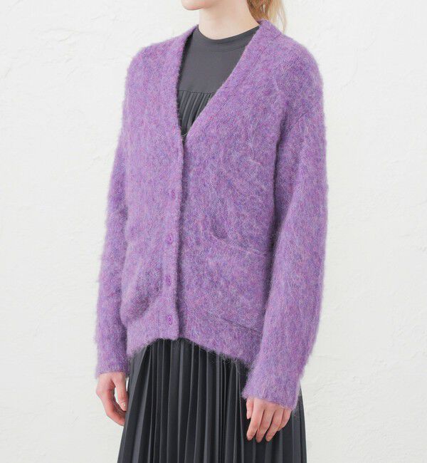 MACKINTOSH PHILOSOPHY「モヘヤシャギーカーディガン」|ニット・セーター|