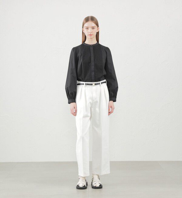 MACKINTOSH PHILOSOPHY「ホワイトデニムワイドパンツ」|デニム|