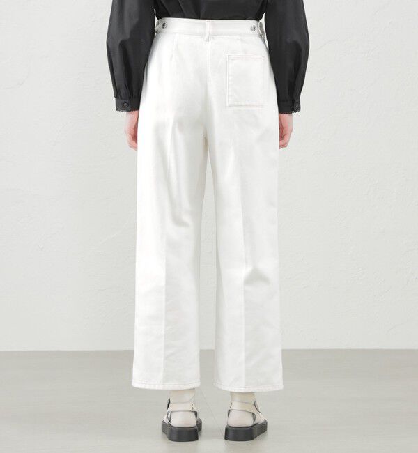 MACKINTOSH PHILOSOPHY「ホワイトデニムワイドパンツ」|デニム|