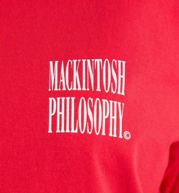 MACKINTOSH PHILOSOPHY「GREY LABEL SHARP LOGO 半袖Ｔシャツ」|Tシャツ・カットソー|