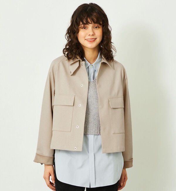 MACKINTOSH PHILOSOPHY「GREY LABEL 【SOMERFORD SHORT(サマーフォード ショート)】」|ブルゾン・スタジャン|ベージュ