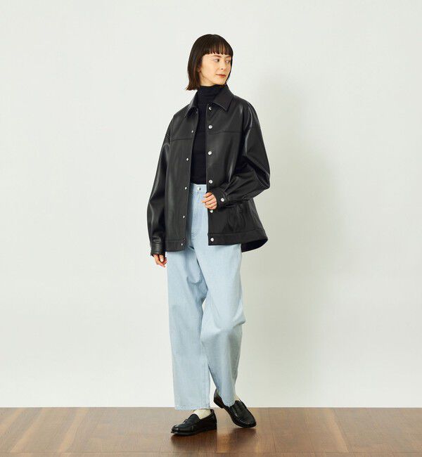 MACKINTOSH PHILOSOPHY「GREY LABEL 【HARLTON（ハールトン）】フェイクレザー」|ブルゾン・スタジャン|