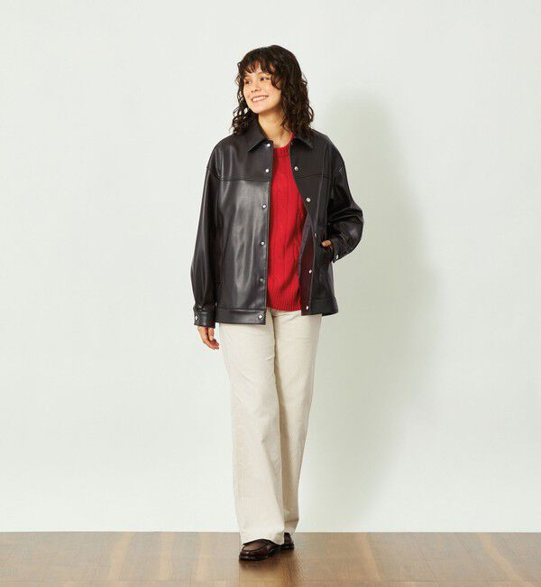 MACKINTOSH PHILOSOPHY「GREY LABEL 【HARLTON（ハールトン）】フェイクレザー」|ブルゾン・スタジャン|