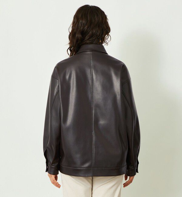 MACKINTOSH PHILOSOPHY「GREY LABEL 【HARLTON（ハールトン）】フェイクレザー」|ブルゾン・スタジャン|