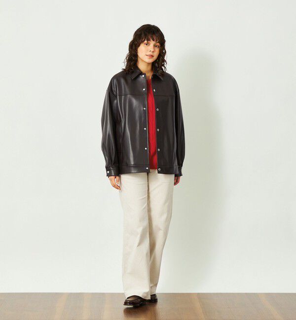 MACKINTOSH PHILOSOPHY「GREY LABEL 【HARLTON（ハールトン）】フェイクレザー」|ブルゾン・スタジャン|