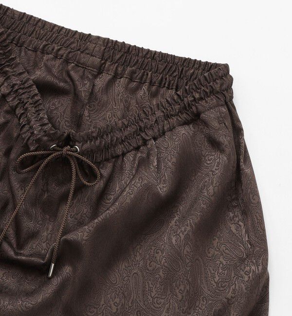  「サテンジャカード ワイドパンツ」|その他|