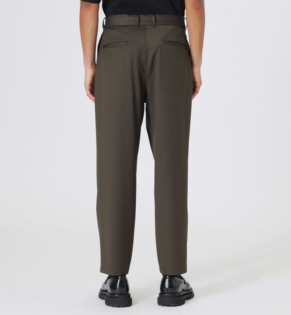  「ウールミックスベルテッドスラックス」|スラックス|