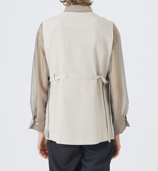  「ノーカラージレ」|ベスト・ジレ|