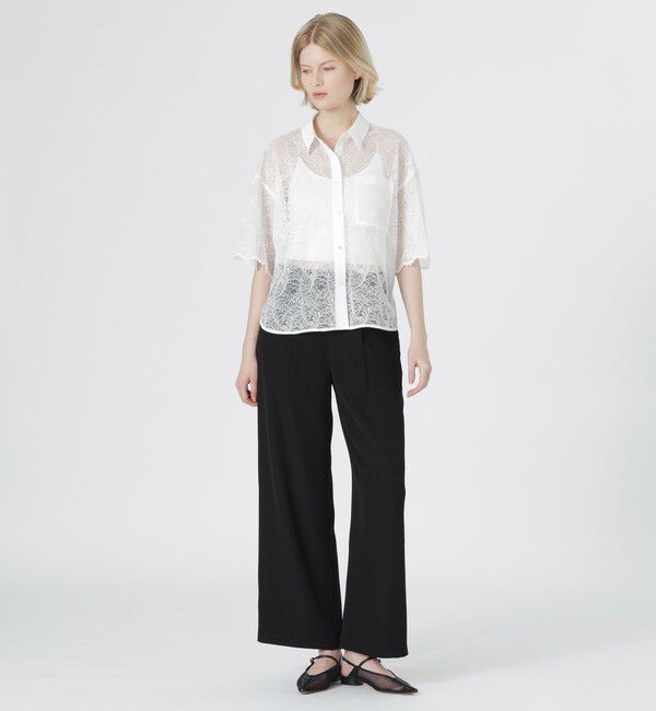  「ラッセルレースブラウス」|シャツ・ブラウス|