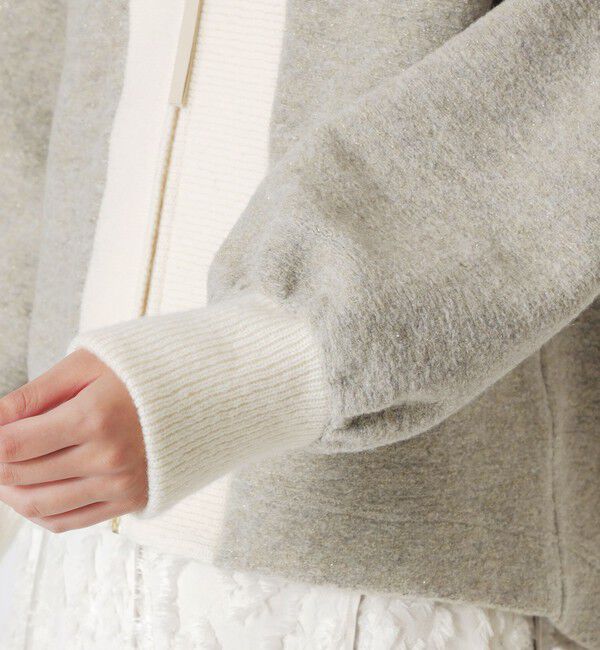  「MAPELジップカーディガン」|ブルゾン・スタジャン|