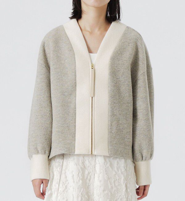  「MAPELジップカーディガン」|ブルゾン・スタジャン|