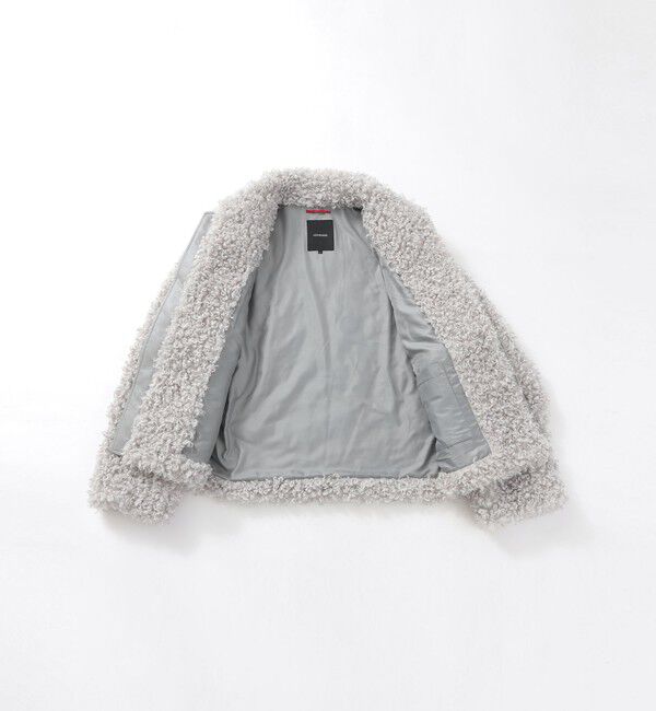  「【UNISEX】カルガンラムライクファーブルゾン」|ブルゾン・スタジャン|