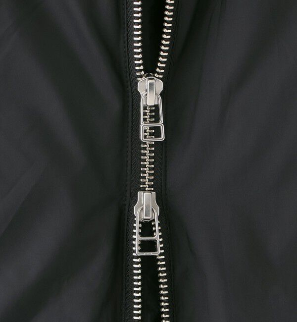  「ブラックフーディーダウン」|ブルゾン・スタジャン|