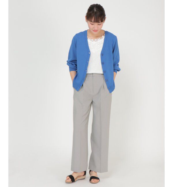 IKKA LOUNGE「リネンライクワイドパンツ」|その他|