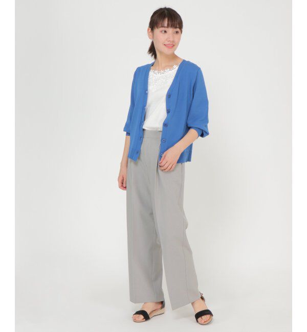 IKKA LOUNGE「リネンライクワイドパンツ」|その他|