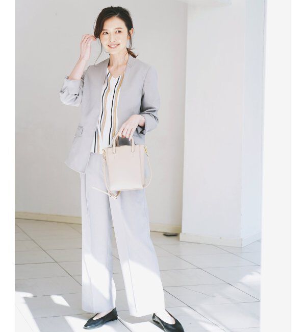 IKKA LOUNGE「リネンライクワイドパンツ」|その他|