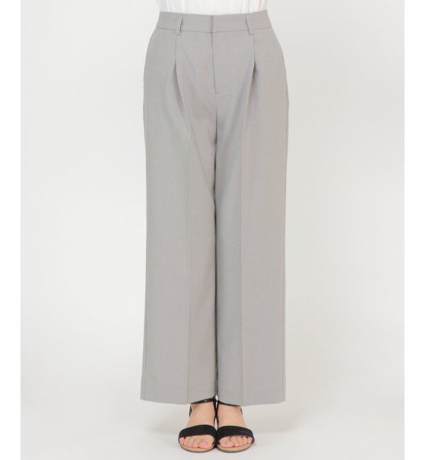 IKKA LOUNGE「リネンライクワイドパンツ」|その他|