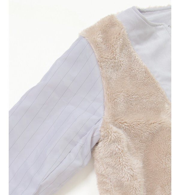 ikka「裏ファー使いスエードブルゾン」|ブルゾン・スタジャン|