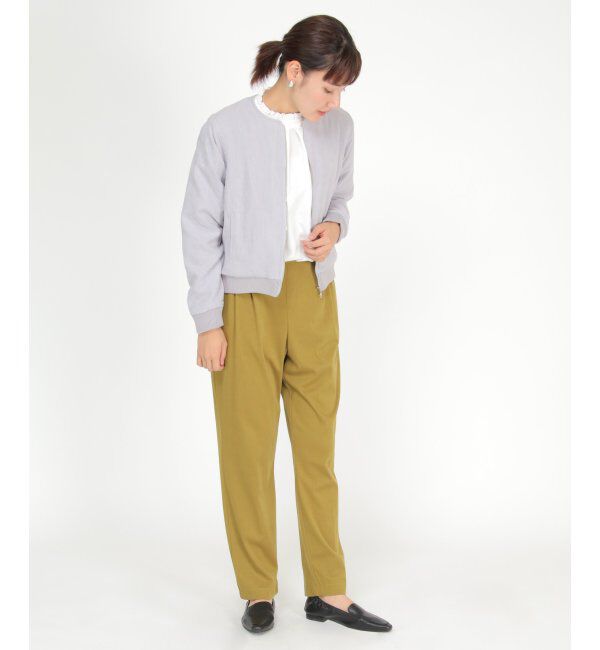 ikka「裏ファー使いスエードブルゾン」|ブルゾン・スタジャン|