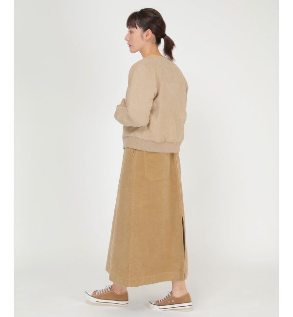 ikka「裏ファー使いスエードブルゾン」|ブルゾン・スタジャン|