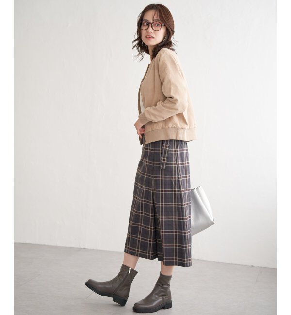 ikka「裏ファー使いスエードブルゾン」|ブルゾン・スタジャン|