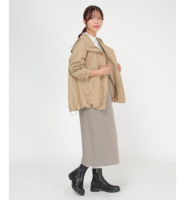 ikka「撥水パッカブルマウンテンパーカー」|ブルゾン・スタジャン|