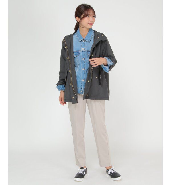 ikka「撥水パッカブルマウンテンパーカー」|ブルゾン・スタジャン|