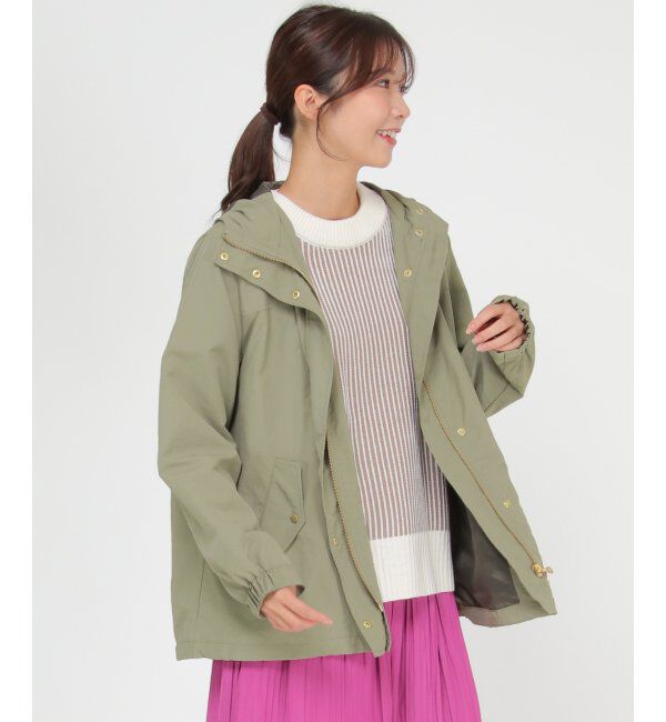 ikka「撥水パッカブルマウンテンパーカー」|ブルゾン・スタジャン|