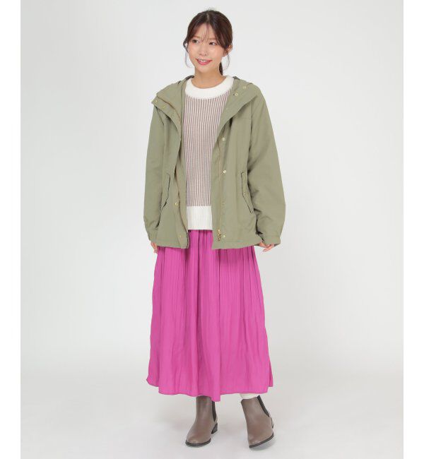 ikka「撥水パッカブルマウンテンパーカー」|ブルゾン・スタジャン|