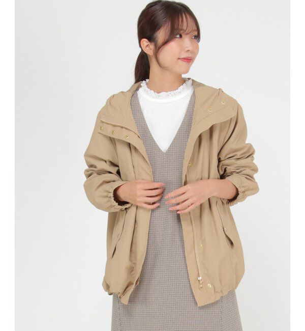 ikka「撥水パッカブルマウンテンパーカー」|ブルゾン・スタジャン|