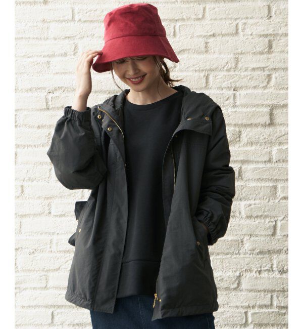 ikka「撥水パッカブルマウンテンパーカー」|ブルゾン・スタジャン|