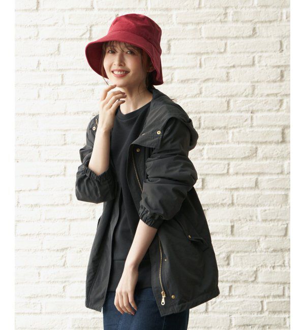 ikka「撥水パッカブルマウンテンパーカー」|ブルゾン・スタジャン|