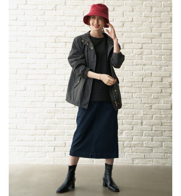 ikka「撥水パッカブルマウンテンパーカー」|ブルゾン・スタジャン|