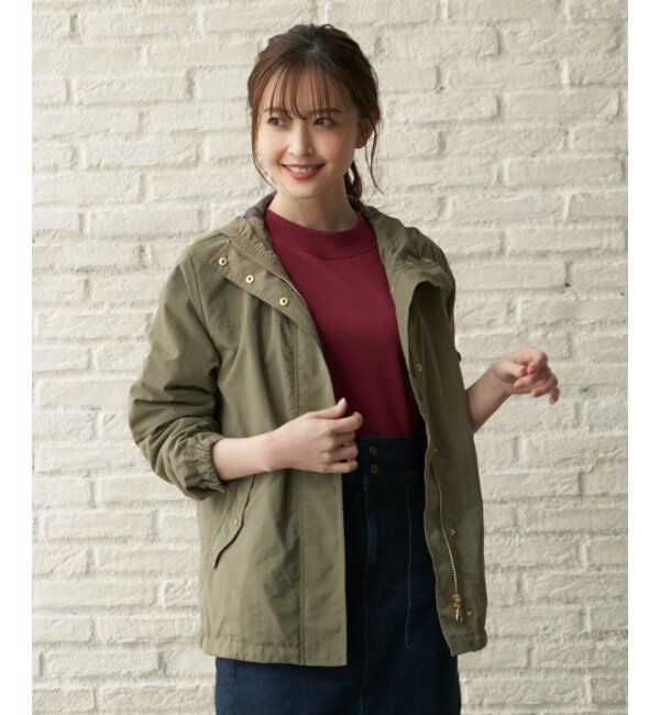 ikka「撥水パッカブルマウンテンパーカー」|ブルゾン・スタジャン|