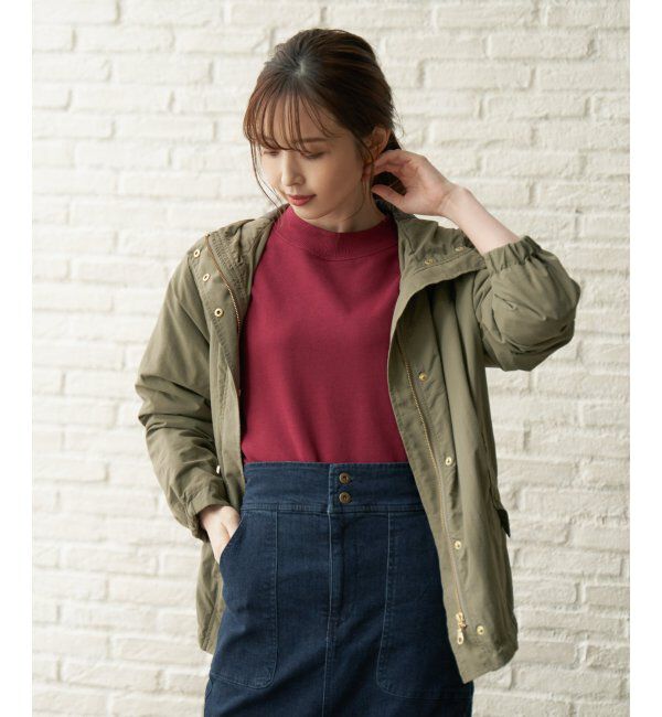 ikka「撥水パッカブルマウンテンパーカー」|ブルゾン・スタジャン|