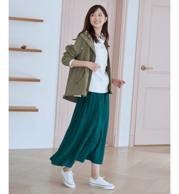 ikka「撥水マウンテンパーカー」|ブルゾン・スタジャン|