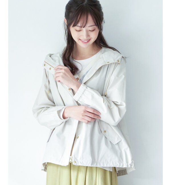 ikka「撥水マウンテンパーカー」|ブルゾン・スタジャン|