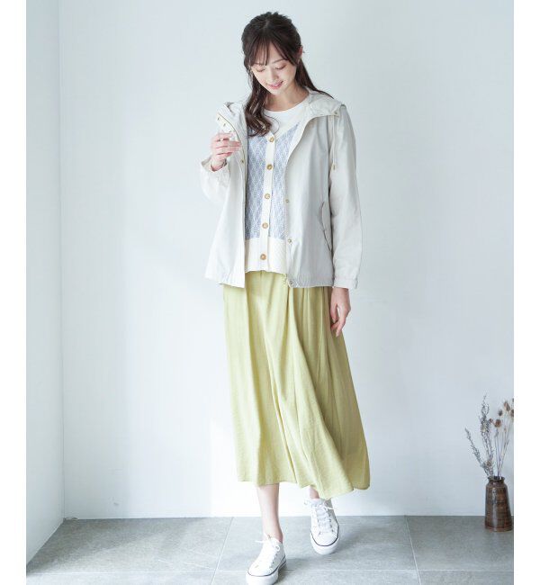 ikka「撥水マウンテンパーカー」|ブルゾン・スタジャン|