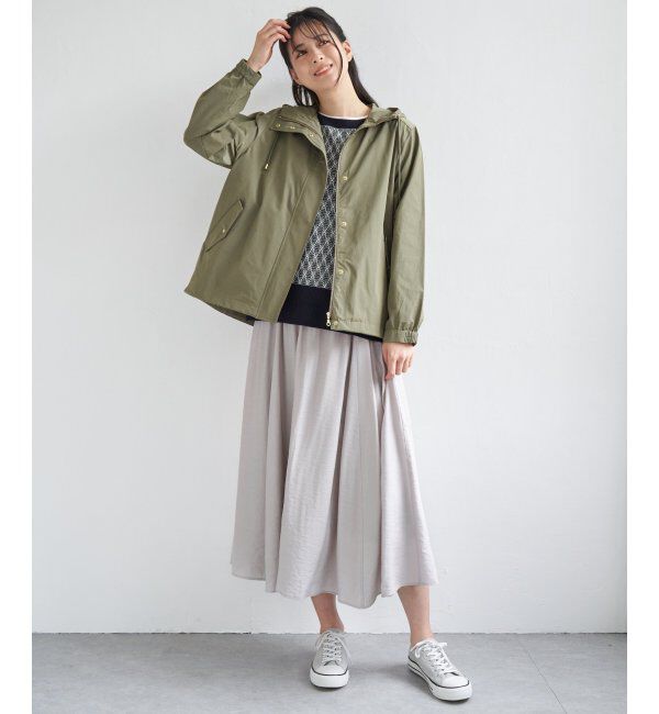 ikka「撥水マウンテンパーカー」|ブルゾン・スタジャン|